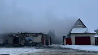 Во время пожара в Киржаче сгорело несколько животных