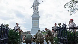 В Крыму открыли памятник  «Русскому солдату Владимирского пехотного полка»