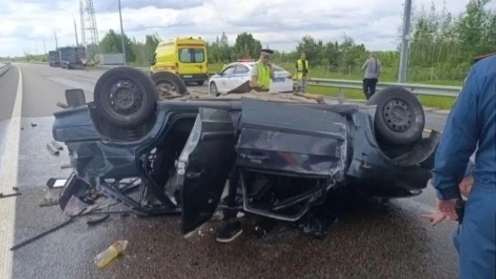 Во Владимирской области два пассажира погибли в ДТП по вине водителя