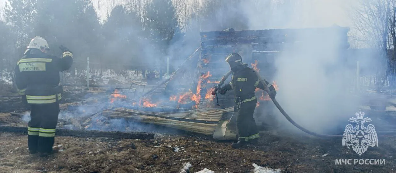 За прошедшие сутки во Владимирской области произошло 10 пожаров