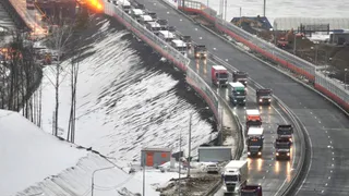 В Петушинском районе из-за ДТП закрыли проезд по М-12