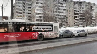 Во Владимире произошла еще одна авария с участием общественного транспорта