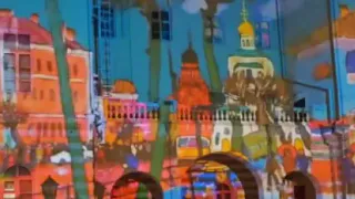 Во Владимире проходит бесплатное светомузыкальное шоу