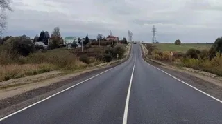 В Суздальском округе обновили 4,8 км дороги Владимир — Юрьев-Польский — Переславль-Залесский