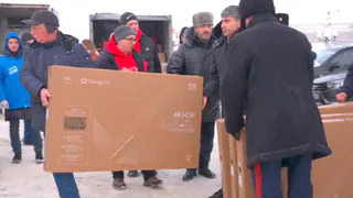 В канун праздника во Владимире развернули полевую кухню и собрали подарки для бойцов