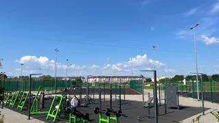 В суздальском парке отремонтировали спортивные зоны