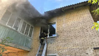 В Муроме спасли трёх человек из горящего дома на улице Южной