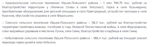 На программу «30/70» направлено 82,6 миллионов из бюджета области