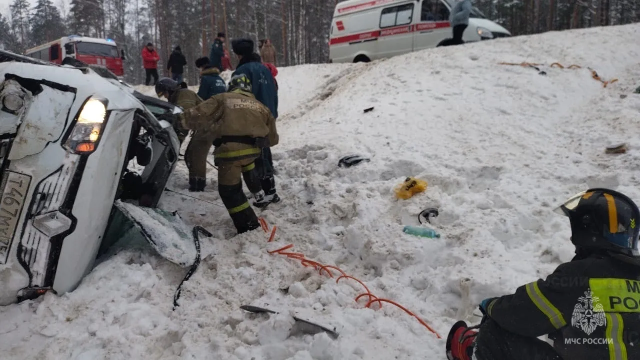 ДТП с пострадавшим в Гусь-Хрустальном: легковой автомобиль улетел в кювет