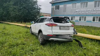 В Александрове в ДТП на перекрёстке столкнулись легковушка и автобус