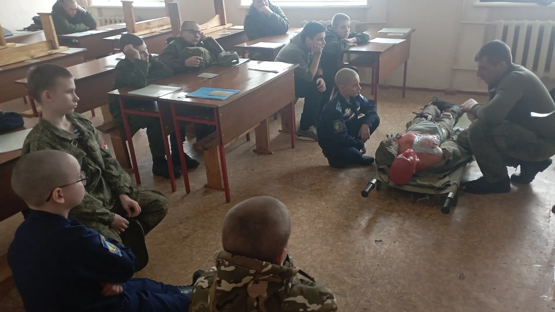 Во Владимирской области прошли военно-патриотические сборы среди школьников