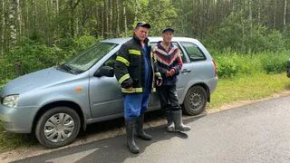 В Камешковском районе спасатели нашли потерявшегося в лесу пожилого мужчину