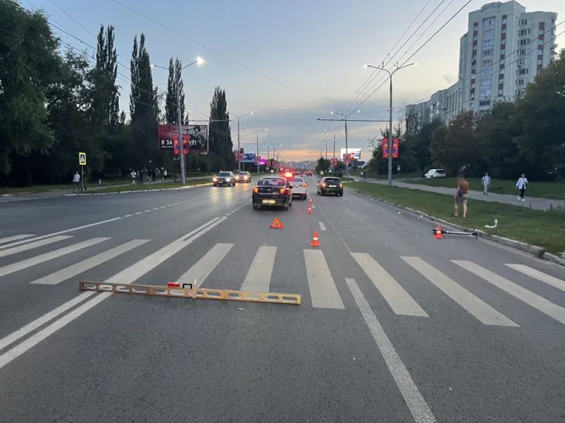 С начала августа в области произошло пять ДТП с участием самокатчиков