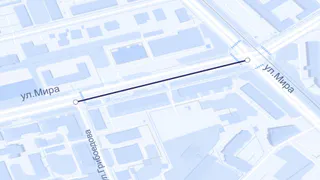 Во Владимире временно перекроют часть улицы Мира из-за прокладки ливневки
