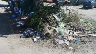 Во Владимирской области захламлены контейнерные площадки