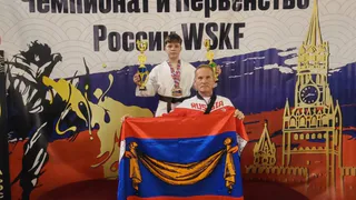 Юный спортсмен из Покрова завоевал два «золота» на чемпионате России по каратэ в Москве