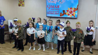 Во Владимире воспитанники детского сада провели концерт для ветеранов в честь Дня Победы