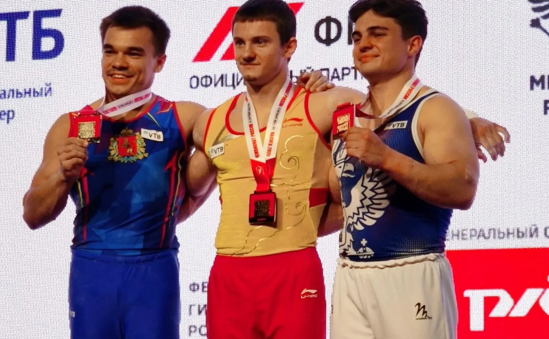 Владимирские гимнасты завоевали россыпь наград на чемпионате России