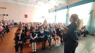 Сотрудники регионального МЧС провели более 500 занятий с детьми по безопасности