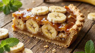 Тот самый банофи: песочная основа, карамельный вкус и наливной банан — рецепт без выпечки