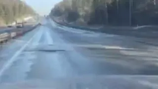 На трассе М‑7 во Владимирской области водители массово пробивают колёса