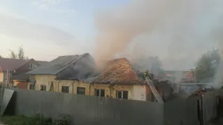 В поселке Содышка произошел пожар