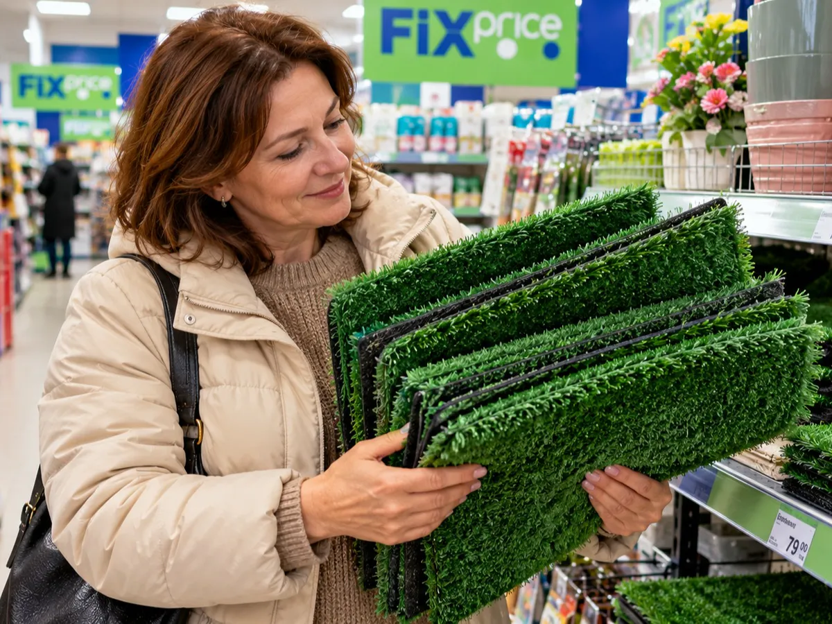 Скупаю в Fix Price «коврики-травки» за 299 руб по 5 штук: ни один под ноги не идет — полезные помощники дома и на даче
