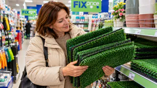 Скупаю в Fix Price «коврики-травки» за 299 руб по 5 штук: ни один под ноги не идет — полезные помощники дома и на даче