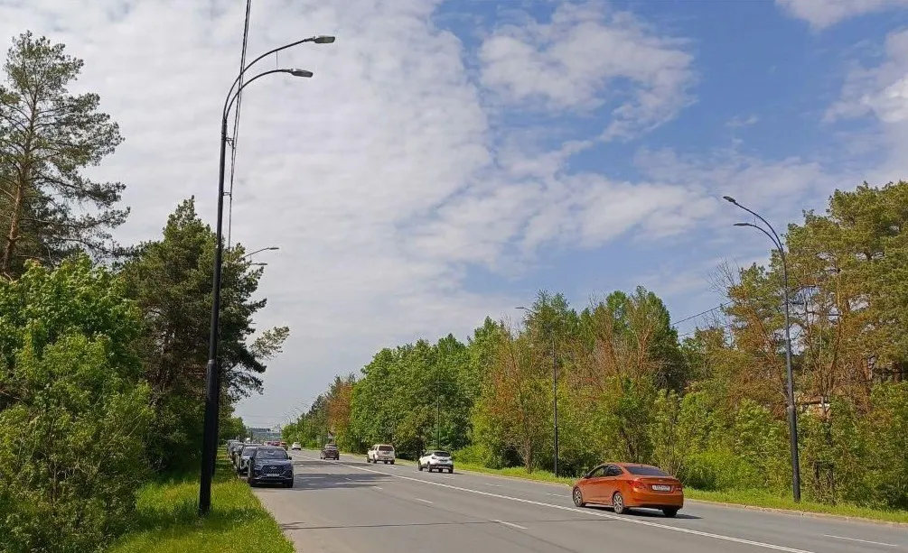 Владимирские электрики обновили уличные фонари в нескольких районах города