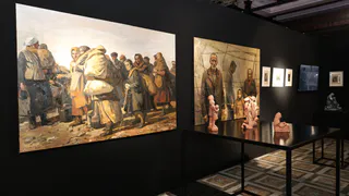 Во Владимире открыли выставку о Великой Отечественной войне с картинами очевидцев