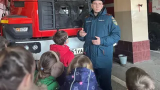 Муромских школьников познакомили с ежедневной деятельностью пожарных