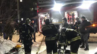 Во Владимире загорелась многоэтажка: 25 человек были эвакуированы