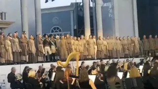 Опера «Война и мир» под открытым небом в Суздале собрала около 3000 зрителей