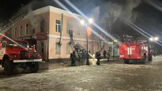 В Юрьев-Польском выгорели торговые площади в магазине