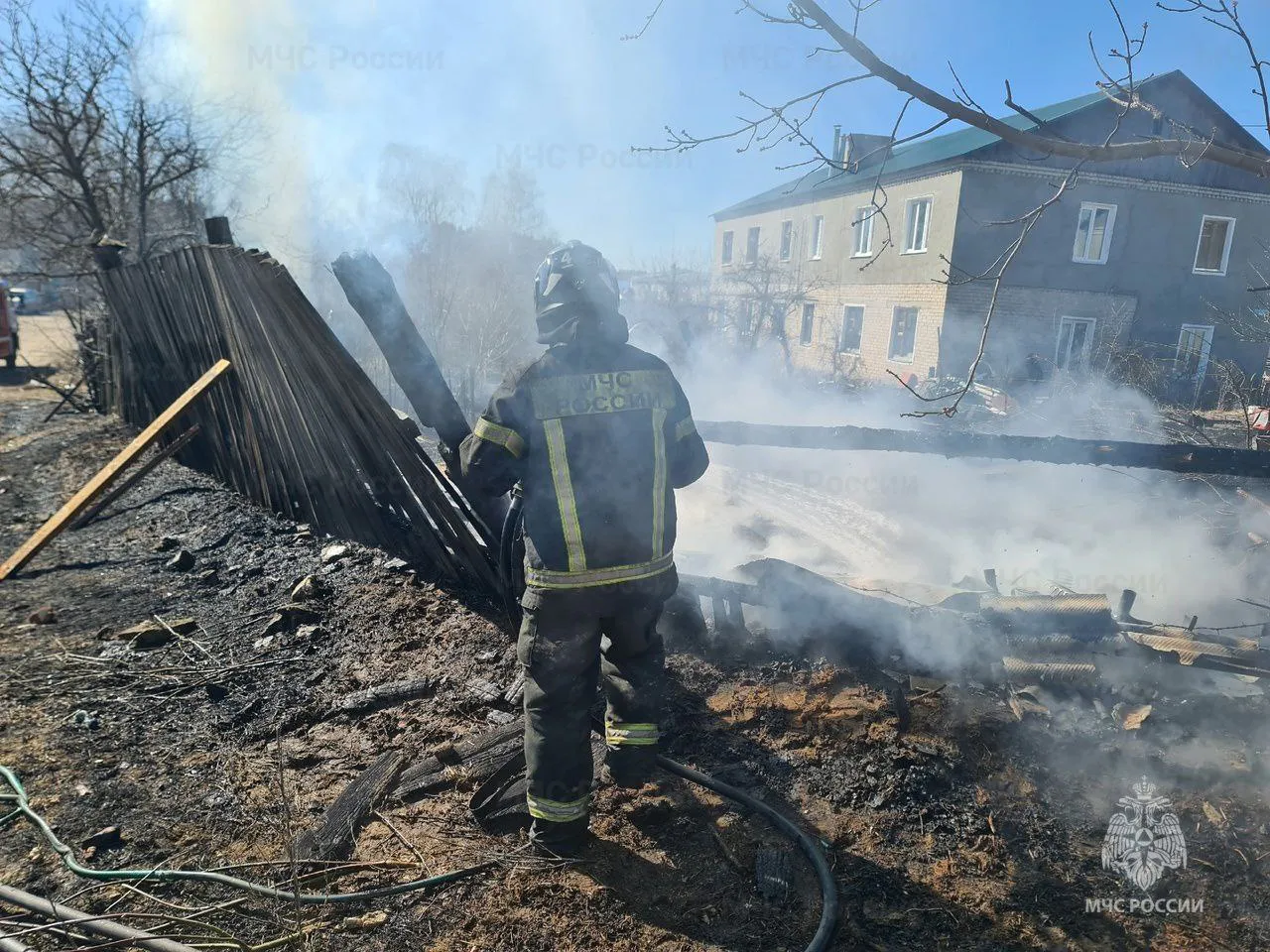 С начала года во Владимирской области зафиксировано 173 возгорания сухой травы