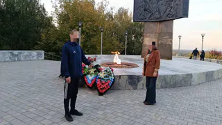 Владимирец осквернил Вечный огонь: станцевал на постаменте и плюнул в чашу
