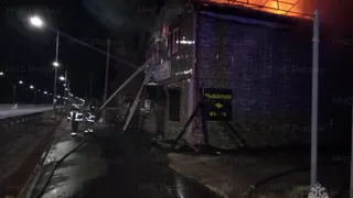 Во Владимирской области сгорел магазин