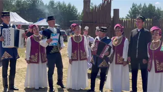В Загородном парке отметили ежегодный народный праздник «Сабантуй»