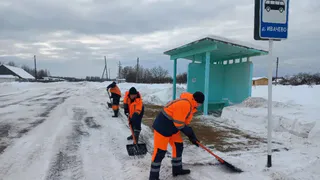 Во Владимирской области за неделю на обработку дорог от гололёда ушло 10 тысяч тонн смеси