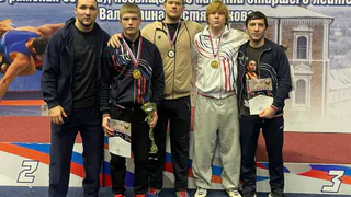 Владимирские спортсмены взяли три медали первенства ЦФО по греко-римской борьбе