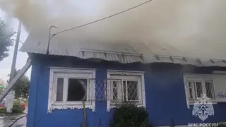В бывшем троллейбусном депо Владимира разразился сильный пожар
