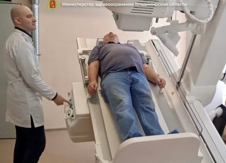 В Юрьевце в больнице №6 начал функционировать новый рентгеновский аппарат