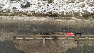 На трассе в Гороховецком районе после жалоб водителей выявили опасные повреждения дороги