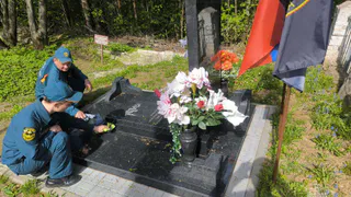 Владимирцы привели в порядок захоронения военных в преддверии Дня Победы