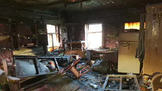 В Меленковском районе гость погиб в пожаре из-за неосторожности хозяина дома