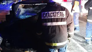 На южном обходе Владимира спасатели деблокировали пострадавшего в ДТП пассажира