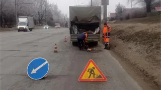 Во Владимире используют 86 тонн литого асфальта для ремонта дорог