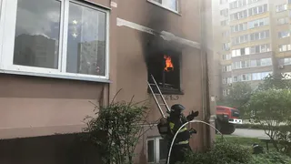 Во Владимире пожарные спасли 15 человек из горящей многоэтажки