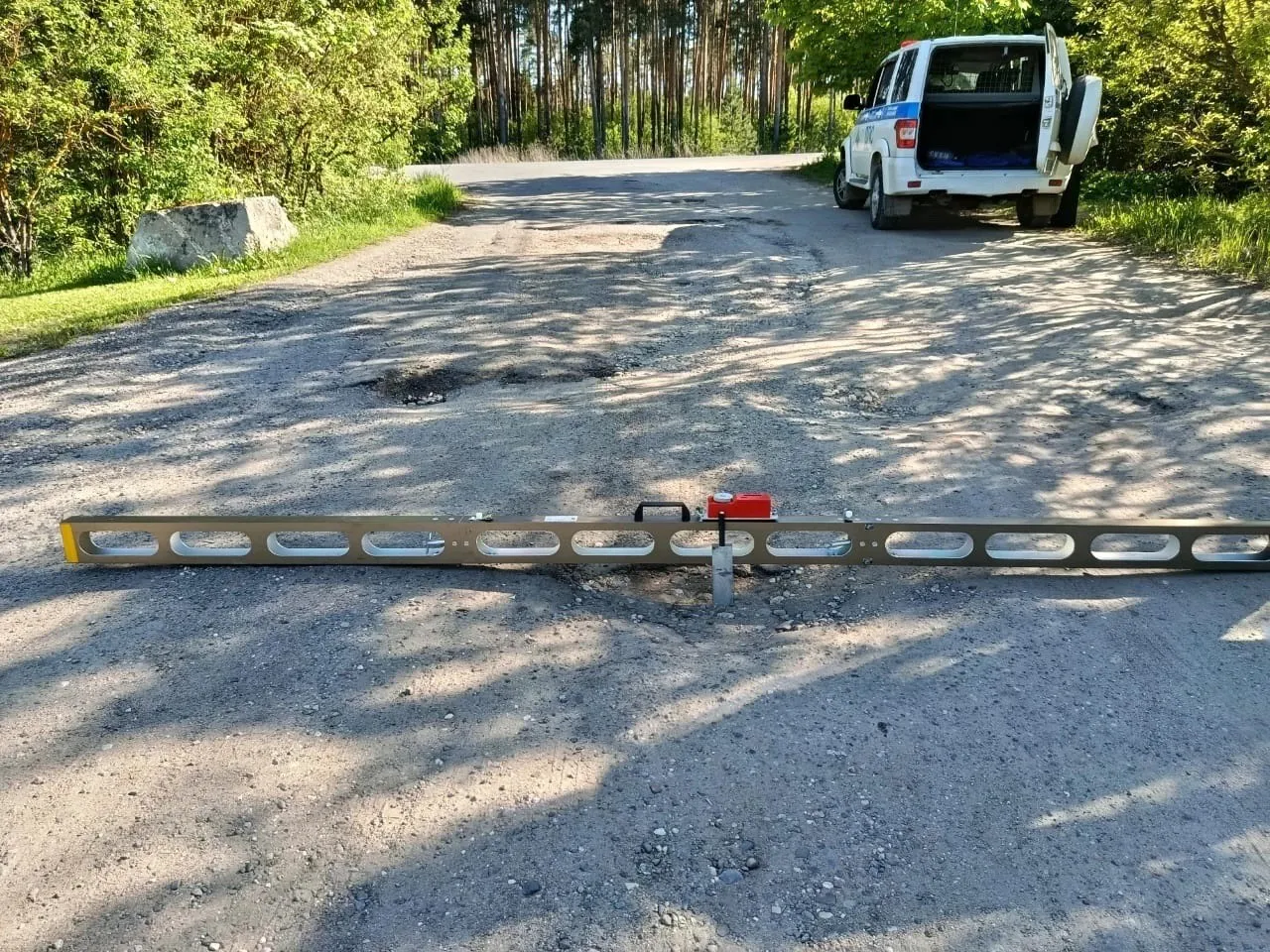 На дорогах в Кольчугино обнаружили дефекты покрытия