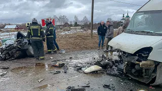 В Суздальском районе водитель легковушки погиб в ДТП с грузовиком